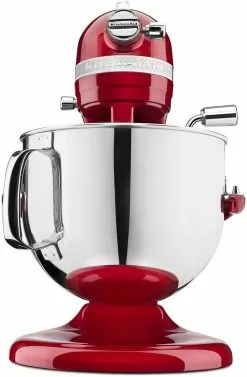 KitchenAid 7-Quart Pro Line Bowl-Lift Stand Mixer | Candy Apple Red -Frying, Grilling & Cooking Shop ksm7586pca kitchenaid red 7qt mixer popup