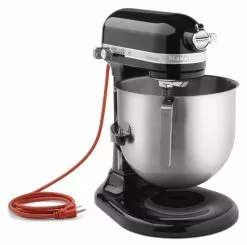 KitchenAid Commercial 8-Quart Stand Mixer | Onyx Black -Frying, Grilling & Cooking Shop ksm8990ob kitchenaid stand mixer onyx black 3