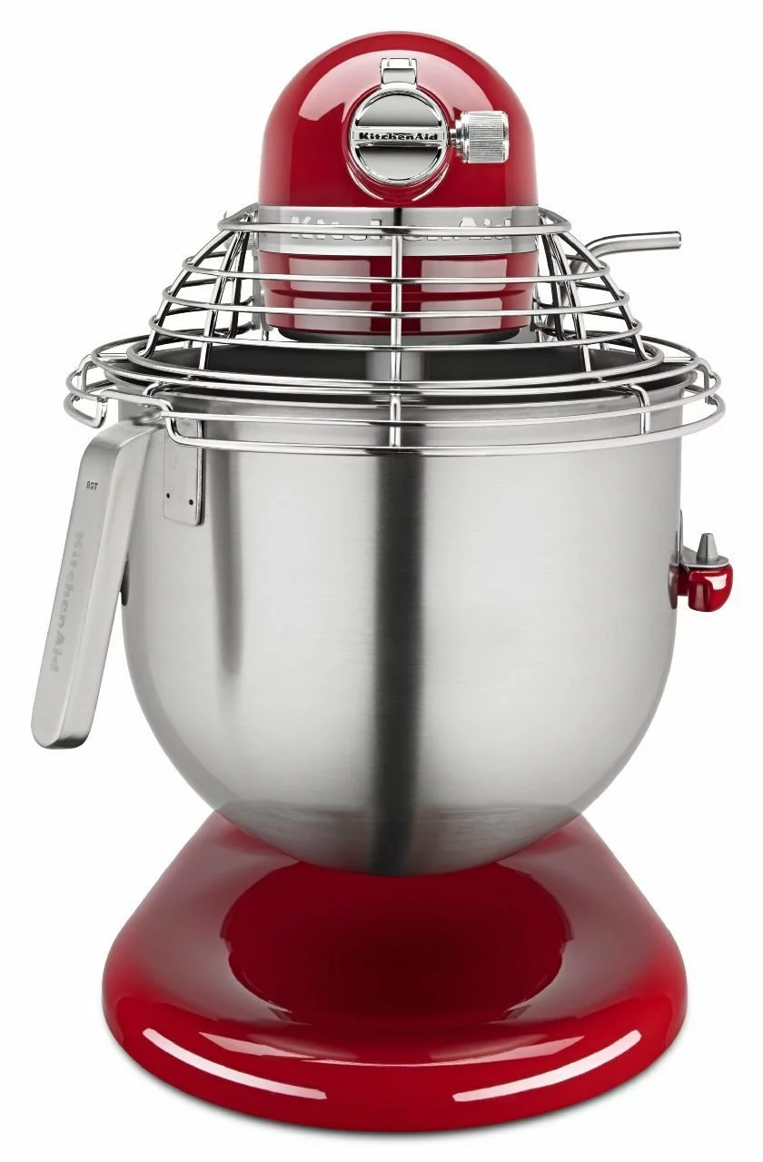 KitchenAid Commercial 8-Quart Bowl-Lift Stand Mixer With Bowl Guard | Empire Red 4 KitchenAid Commercial 8-Quart Bowl-Lift Stand Mixer With Bowl Guard | Empire Red - Image 2