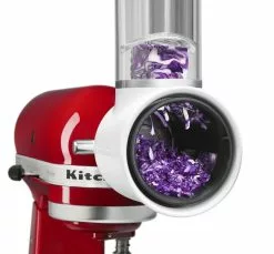 KitchenAid Fresh Prep Slicer And Shredder Attachment (Fits All KitchenAid Stand Mixers) -Frying, Grilling & Cooking Shop ksmvsa kitchenaid slicer attachment