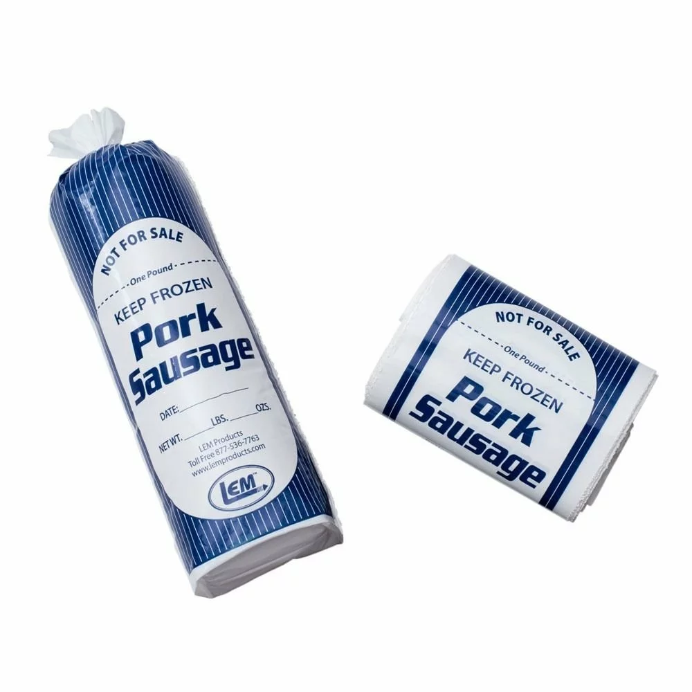 LEM 1 Ib Pork Sausage Poly Bag - 25 Count