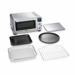 DeLonghi De'Longhi Livenza Air Fry Convection Oven | Stainless Steel 16 DeLonghi De'Longhi Livenza Air Fry Convection Oven | Stainless Steel -Frying, Grilling & Cooking Shop livenza items laid out
