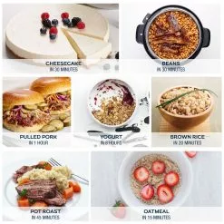 Zavor LUX™ Edge Multi-Cooker | 8 Qt. -Frying, Grilling & Cooking Shop lux edge food info 1