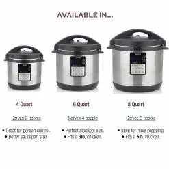 Zavor LUX™ Edge Multi-Cooker | 8 Qt. -Frying, Grilling & Cooking Shop lux edge sizes 1