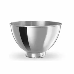 KitchenAid Stainless Steel Bowl Pack + Pouring Shield | Fits 4.5-Quart & 5-Quart KitchenAid Tilt-Head Stand Mixers -Frying, Grilling & Cooking Shop mainbowl 1 1
