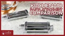 KitchenAid Gourmet Pasta Press Attachment (Bucatini, Rigatoni, Spaghetti, Fusilli, Large & Small Macaroni) -Frying, Grilling & Cooking Shop maxresdefault 69 6