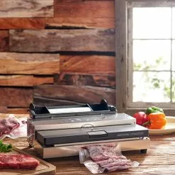 LEM MaxVac 500 Vacuum Sealer + MaxVac Quart Vacuum Bags (44-Count) -Frying, Grilling & Cooking Shop maxvac500c