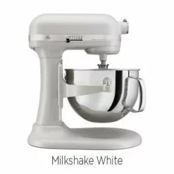 KitchenAid 6-Quart Pro 600 Bowl-Lift Stand Mixers (575-watt Motor) | Multiple Colors Available -Frying, Grilling & Cooking Shop milkshake white w text 1