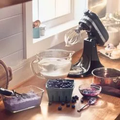 KitchenAid 3.5-Quart Glass Bowl | Fits 3.5-Quart KitchenAid Artisan Mini Stand Mixers -Frying, Grilling & Cooking Shop miniglass4