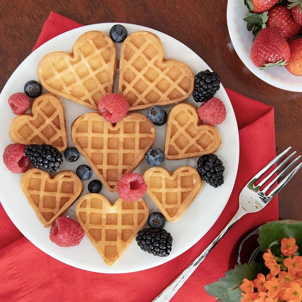 Cucina Pro CucinaPro Mini Hearts Waffle Maker 10 Cucina Pro CucinaPro Mini Hearts Waffle Maker - Image 8