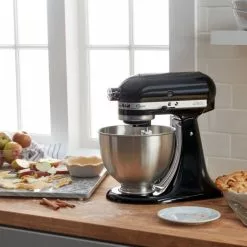 KitchenAid 4.5-Quart Classic Tilt-Head Stand Mixer | Onyx Black -Frying, Grilling & Cooking Shop mix1