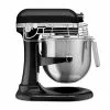KitchenAid Commercial 8-Quart Bowl-Lift Stand Mixer With Bowl Guard | Onyx Black -Frying, Grilling & Cooking Shop onyx black ksmc895ob 1