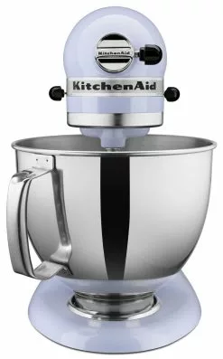 KitchenAid 5-Quart Artisan Tilt-Head Stand Mixer | Lavender Cream -Frying, Grilling & Cooking Shop p130755 5z