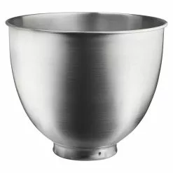 KitchenAid 3.5-Quart Brushed Stainless Steel Bowl | Fits 3.5-Quart KitchenAid Artisan Mini Stand Mixers