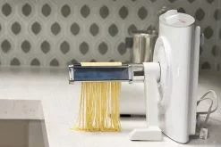 Bosch Universal Angel Hair Pasta Cutter Attachment -Frying, Grilling & Cooking Shop pasta roller side view 2