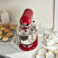 KitchenAid Stand Mixer Bowl Pack - Set Of 2 + Pouring Shield | Fits 4.5-Quart & 5-Quart KitchenAid Tilt-Head Stand Mixers -Frying, Grilling & Cooking Shop pourshield4 1