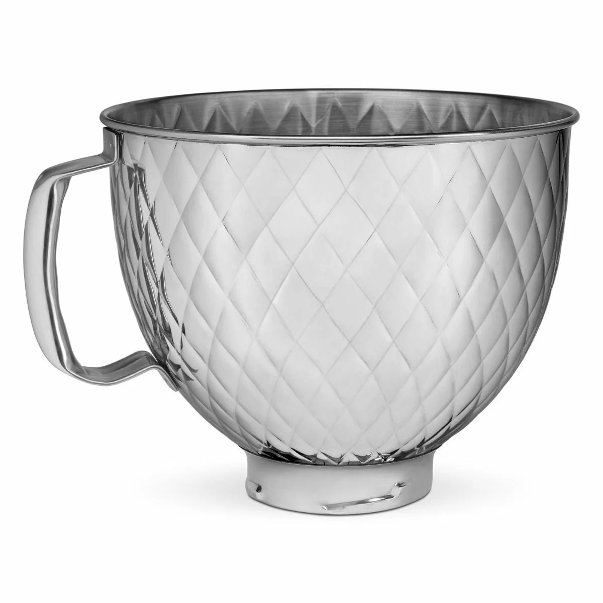KitchenAid 5-Quart Quilted Stainless Steel Bowl + Flex Edge Beater | Fits 4.5-Quart & 5-Quart KitchenAid Tilt-Head Stand Mixers 3 KitchenAid 5-Quart Quilted Stainless Steel Bowl + Flex Edge Beater | Fits 4.5-Quart & 5-Quart KitchenAid Tilt-Head Stand Mixers