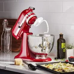 KitchenAid 5-Quart Quilted Stainless Steel Bowl + Flex Edge Beater | Fits 4.5-Quart & 5-Quart KitchenAid Tilt-Head Stand Mixers 10 KitchenAid 5-Quart Quilted Stainless Steel Bowl + Flex Edge Beater | Fits 4.5-Quart & 5-Quart KitchenAid Tilt-Head Stand Mixers -Frying, Grilling & Cooking Shop quilted mixer life 1