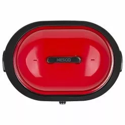 Nesco / American Harvest Nesco 18-Quart Roaster | Red -Frying, Grilling & Cooking Shop red mwr top view