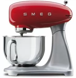 SMEG 5 Qt. Tilt-Head Stand Mixer | Red