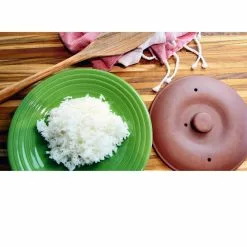 VitaClay Smart Organic Multicooker & Clay Insert - Oval, 8 Cup Dry / 4.2-Quart -Frying, Grilling & Cooking Shop rice vm7900 8