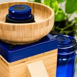 NutriMill Harvest Grain Mill | Blue -Frying, Grilling & Cooking Shop royal blue harvest grain mill 1