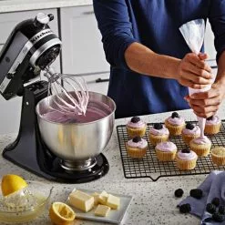 KitchenAid 4.5-Quart Classic Tilt-Head Stand Mixer | Onyx Black -Frying, Grilling & Cooking Shop set talent p210360kp 029z