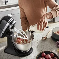 KitchenAid 4.5-Quart Classic Tilt-Head Stand Mixer | Onyx Black -Frying, Grilling & Cooking Shop set talent p210360kp 030z