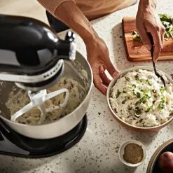 KitchenAid 4.5-Quart Classic Tilt-Head Stand Mixer | Onyx Black -Frying, Grilling & Cooking Shop set talent p210360kp 140z