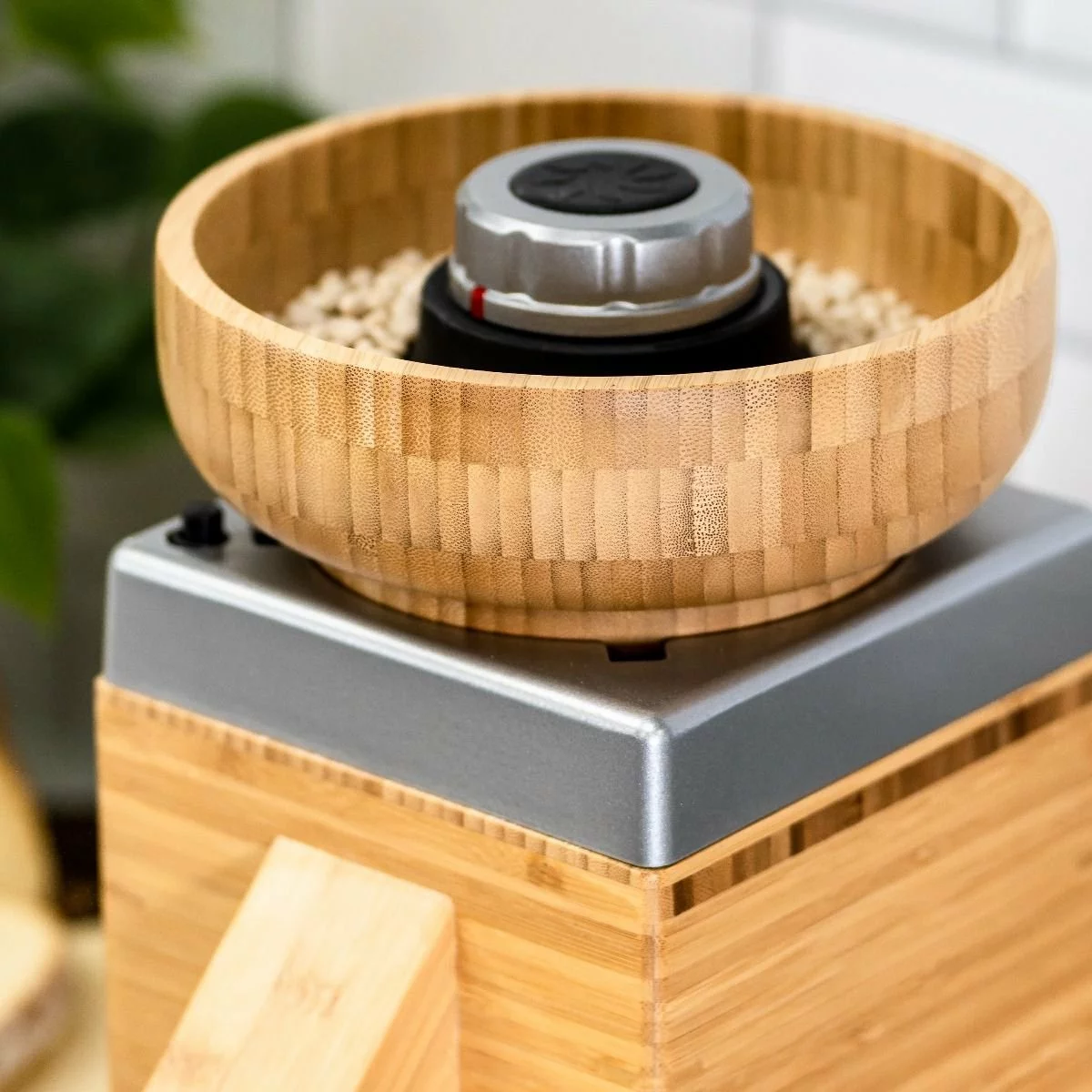 NutriMill Harvest Grain Mill | Silver + Cutting Board & Canister Bundle 11 NutriMill Harvest Grain Mill | Silver + Cutting Board & Canister Bundle - Image 9