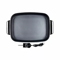 Presto® Electric Slimline™ Skillet With Glass Cover | 16" -Frying, Grilling & Cooking Shop slimline4