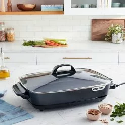 Presto® Electric Slimline™ Skillet With Glass Cover | 16" -Frying, Grilling & Cooking Shop slimline6