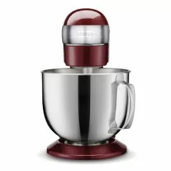 Cuisinart Precision Master 5.5-Quart Stand Mixer | Pinot Noir -Frying, Grilling & Cooking Shop sm50pn sd silo straight mlf