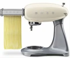 SMEG 5 Qt. Tilt-Head Stand Mixer | Cream -Frying, Grilling & Cooking Shop smeg retro style stand mixer cream smf01rdus 1 1