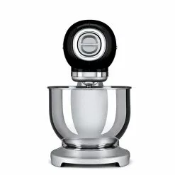 SMEG 5 Qt. Tilt-Head Stand Mixer | Black -Frying, Grilling & Cooking Shop smeg smf01blus black stand mixer 1