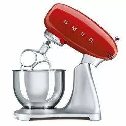 SMEG 5 Qt. Tilt-Head Stand Mixer | Red -Frying, Grilling & Cooking Shop smf01rdus 2