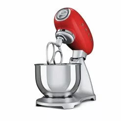SMEG 5 Qt. Tilt-Head Stand Mixer | Red -Frying, Grilling & Cooking Shop smf01rdus red stand mixer smeg 1