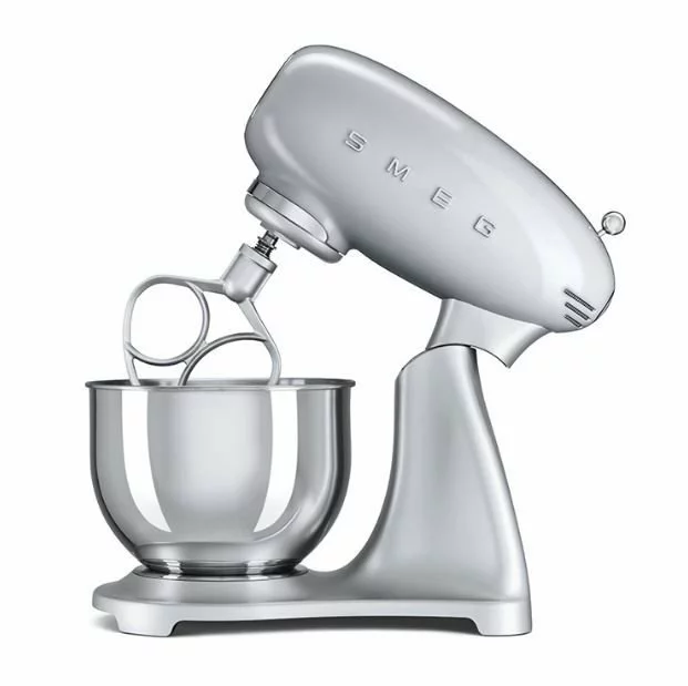 SMEG 5 Qt. Tilt-Head Stand Mixer | Silver 6 SMEG 5 Qt. Tilt-Head Stand Mixer | Silver - Image 4