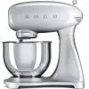 SMEG 5 Qt. Tilt-Head Stand Mixer | Silver -Frying, Grilling & Cooking Shop smf01svus silver mixer by smeg 1 1