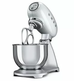 SMEG 5 Qt. Tilt-Head Stand Mixer | Silver 14 SMEG 5 Qt. Tilt-Head Stand Mixer | Silver -Frying, Grilling & Cooking Shop smf01svus smeg retro style stand mixer silver 1 1