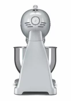 SMEG 5 Qt. Tilt-Head Stand Mixer | Silver 12 SMEG 5 Qt. Tilt-Head Stand Mixer | Silver -Frying, Grilling & Cooking Shop smf01svus smeg silver stand mixer 1 1