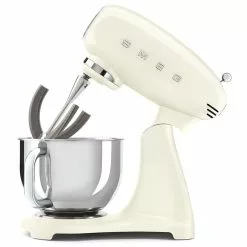 SMEG Full-Color 5 Qt. Tilt-Head Stand Mixer | Cream 12 SMEG Full-Color 5 Qt. Tilt-Head Stand Mixer | Cream -Frying, Grilling & Cooking Shop smf03crus 51