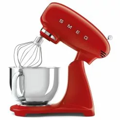 SMEG Full-Color 5 Qt. Tilt-Head Stand Mixer | Red -Frying, Grilling & Cooking Shop smf03rdus 50