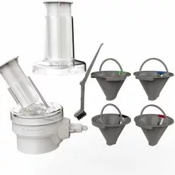 Cuisinart Stand Mixer Attachment | PrepExpress™ Spiralizer/Slicer -Frying, Grilling & Cooking Shop standmixerattachment4