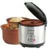 VitaClay 2-in-1 Rice Slow Cooker & Clay Insert - Round, 6-cup / 3.2-Quart -Frying, Grilling & Cooking Shop vitaclay rice cooker 6cup vf7700 6 jpg 1