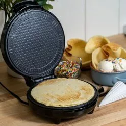 Nutrimill Waffle Cone Maker -Frying, Grilling & Cooking Shop waffle5 1