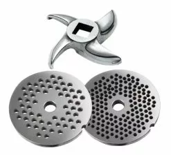 Weston Pro Series Silver #12 Electric Meat Grinder 14 Weston Pro Series Silver #12 Electric Meat Grinder -Frying, Grilling & Cooking Shop weston 12 grinder knife plates 10 1201 w