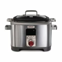 Wolf Gourmet 7-Quart Multi-Function Cooker | Red Knobs