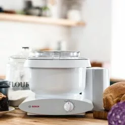 Bosch Universal Plus 6.5 Qt. Mixer + Cookie Package + Nordic Ware Baker's Half Sheet -Frying, Grilling & Cooking Shop white1 1 5